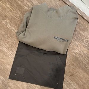 Essentials Olive Sweatshirt